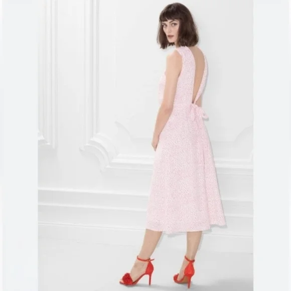 NWT & Other Stories Open Back Dress - Picture 1 of 14